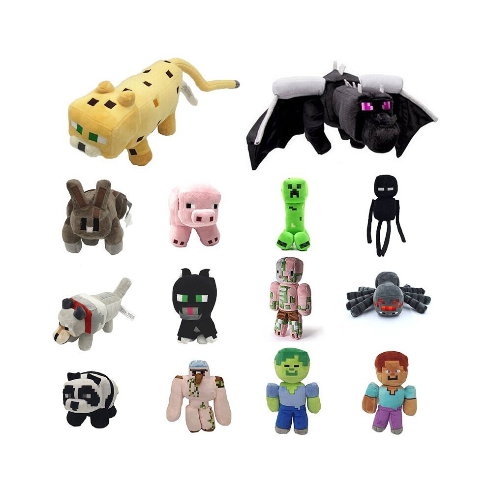 Minecraft deals fluffy toys