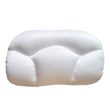 (White, Without Case) Super Soft Memory Foam Pillow Egg Butterfly Shape Baby Nursing Cushion