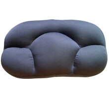 (Grey, Without Case) Super Soft Memory Foam Pillow Egg Butterfly Shape Baby Nursing Cushion