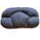 (Grey, Without Case) Super Soft Memory Foam Pillow Egg Butterfly Shape Baby Nursing Cushion 1