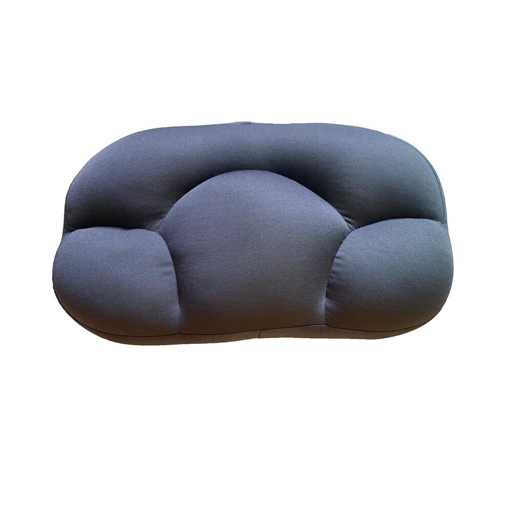 (Grey, Without Case) Super Soft Memory Foam Pillow Egg Butterfly Shape Baby Nursing Cushion