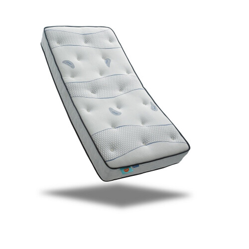 (3FT Single 90cm) Sareer Cool Blue Memory  Foam Coil Mattress