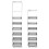 Living And Home (400MM WIDTH & Panel Basket) 6 Tiers Kitchen Cabinet Larder Pull Out Basket 2