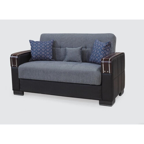 MN Furniture (2 Seater) Modern 3+2+1 Seater Ottoman Storage Sofa bed