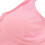 (Pink, XL) X Shape Back Sports Bra 4