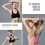 (Pink, XL) X Shape Back Sports Bra 15