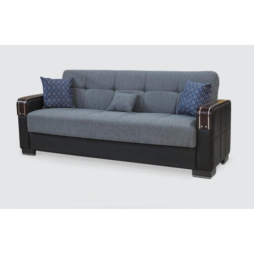 (3 Seater ) Modern 3+2+1 Seater Ottoman Storage Sofa bed