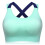 (Pink, XL) X Shape Back Sports Bra 8