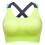 (Pink, XL) X Shape Back Sports Bra 10
