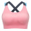 (Pink, XL) X Shape Back Sports Bra 12