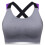 (Pink, XL) X Shape Back Sports Bra 11