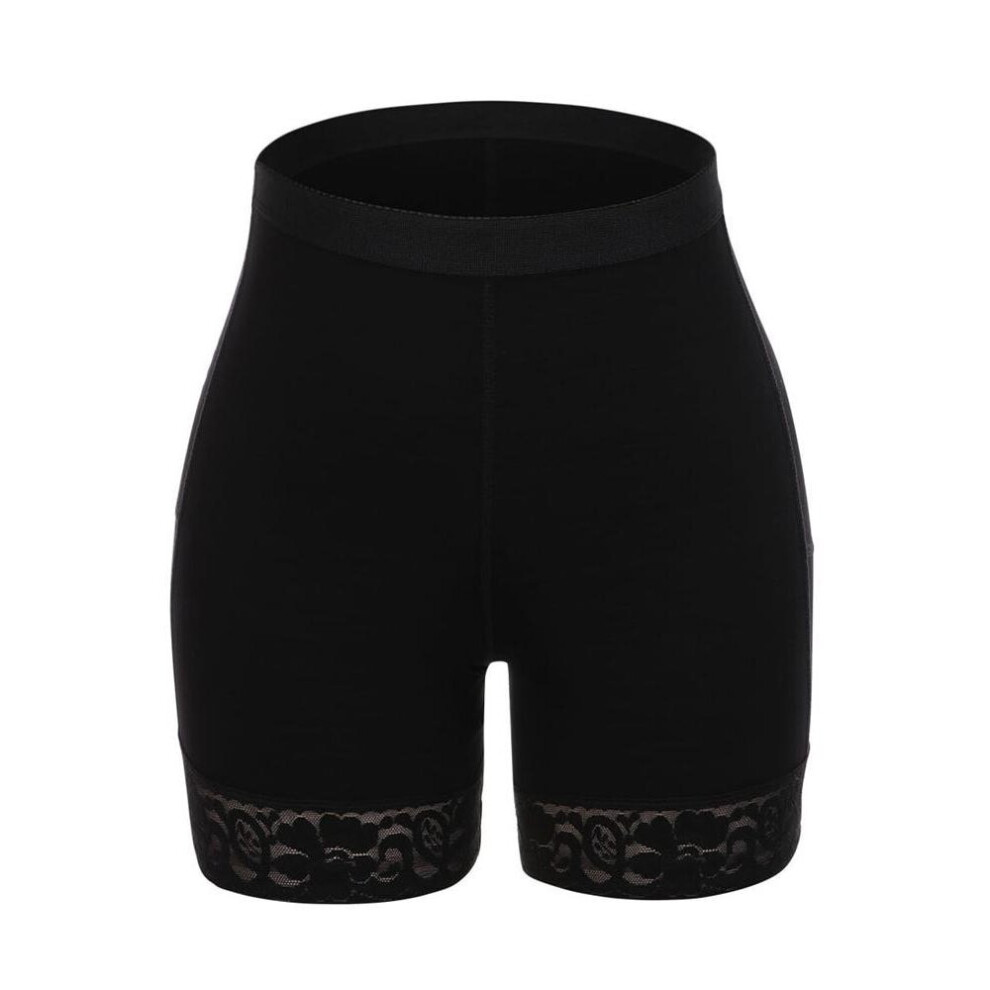 (Black, 6) High Waisted Butt Lifter For Women Shaping Panties