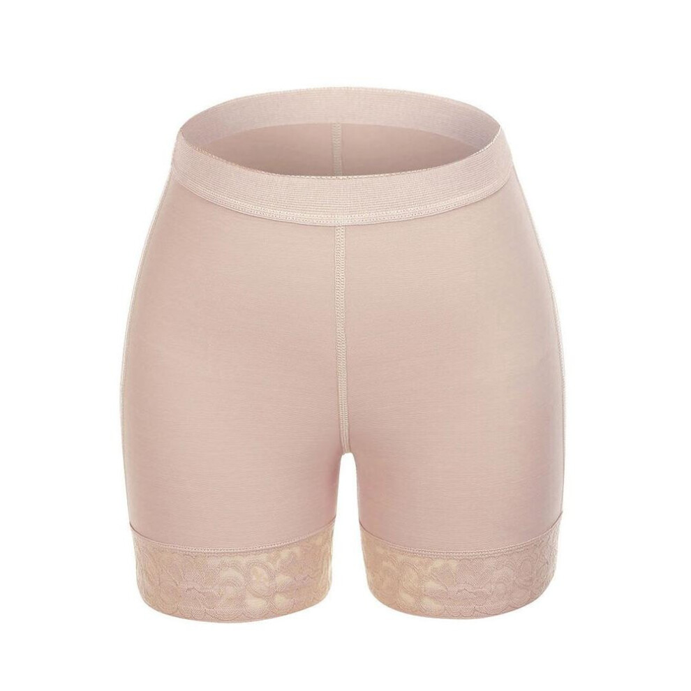 (Khaki, 10) High Waisted Butt Lifter For Women Shaping Panties