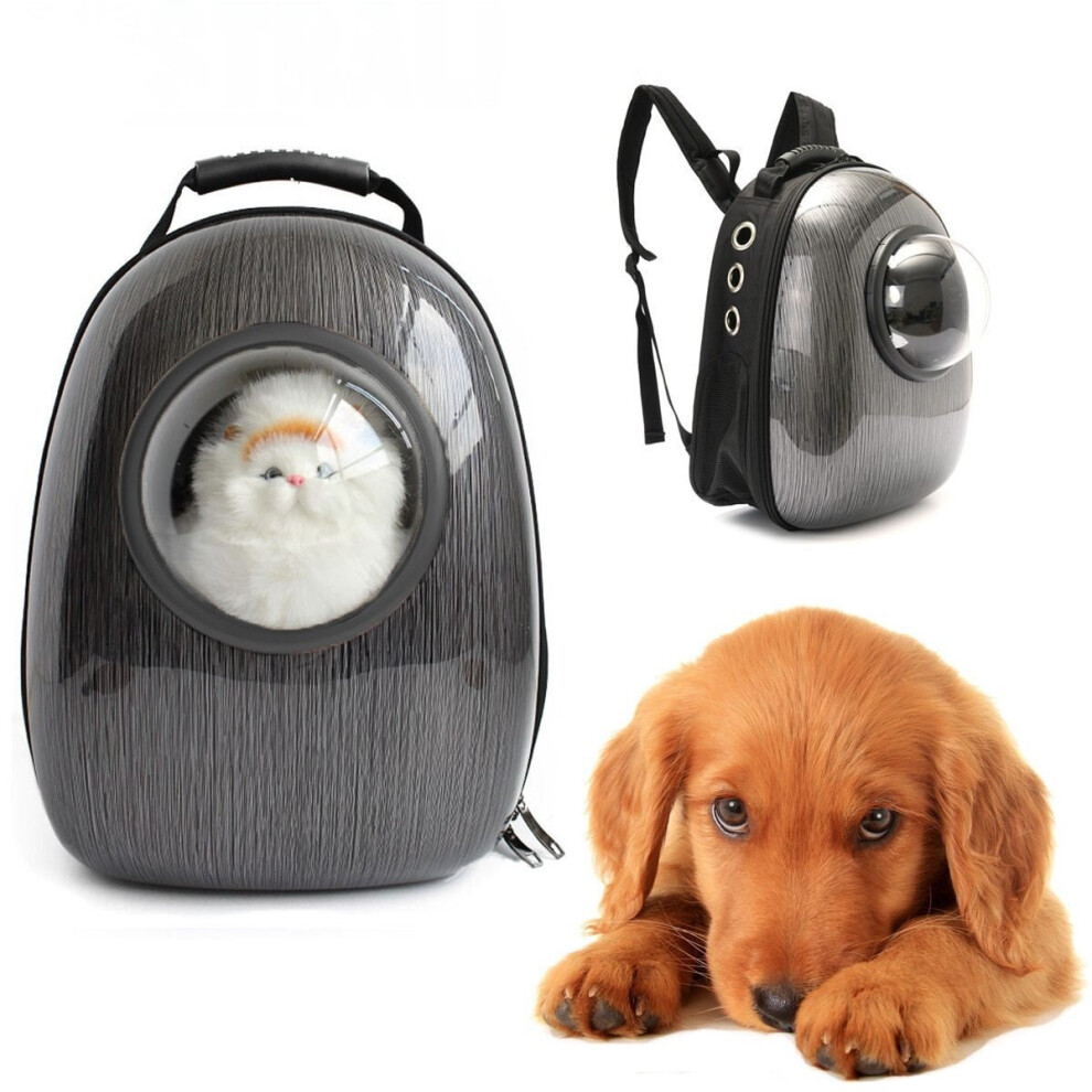 Astronaut Space Capsule Pet Backpack Carrier Transparent Breathable Travel Small Dog Cat Bag