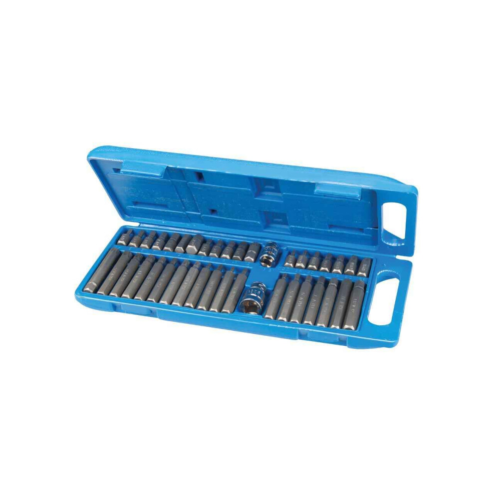 Silverline 881641 Hex, Torx & Spline Bit Set 40Pce 40Pce