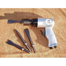 Toolzone AT010 Air Hammer Kit - 150mm Length, 4,500 BPM, 4.5 CFM, 90 PSI, 41mm Stroke, 10.2mm Shank, 1/4 in Inlet