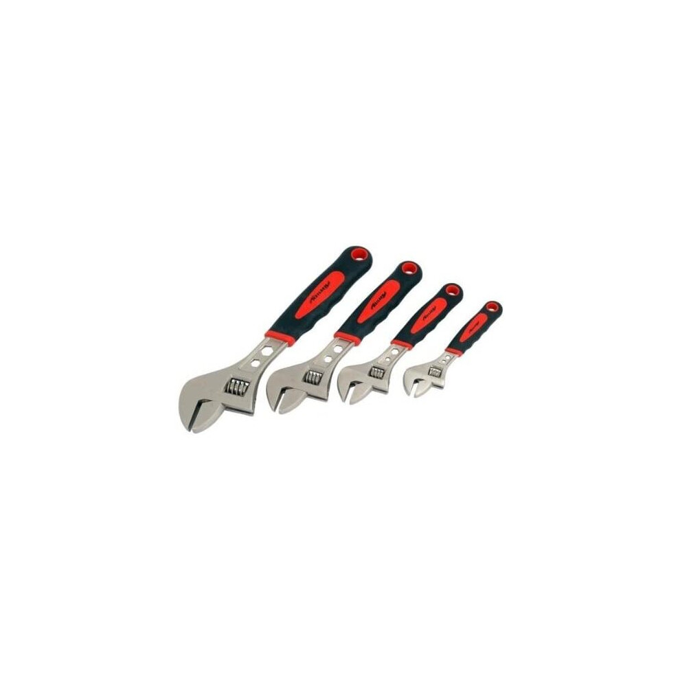 4 PIECE ADJUSTABLE WRENCH SET WITH HEX SOCKET