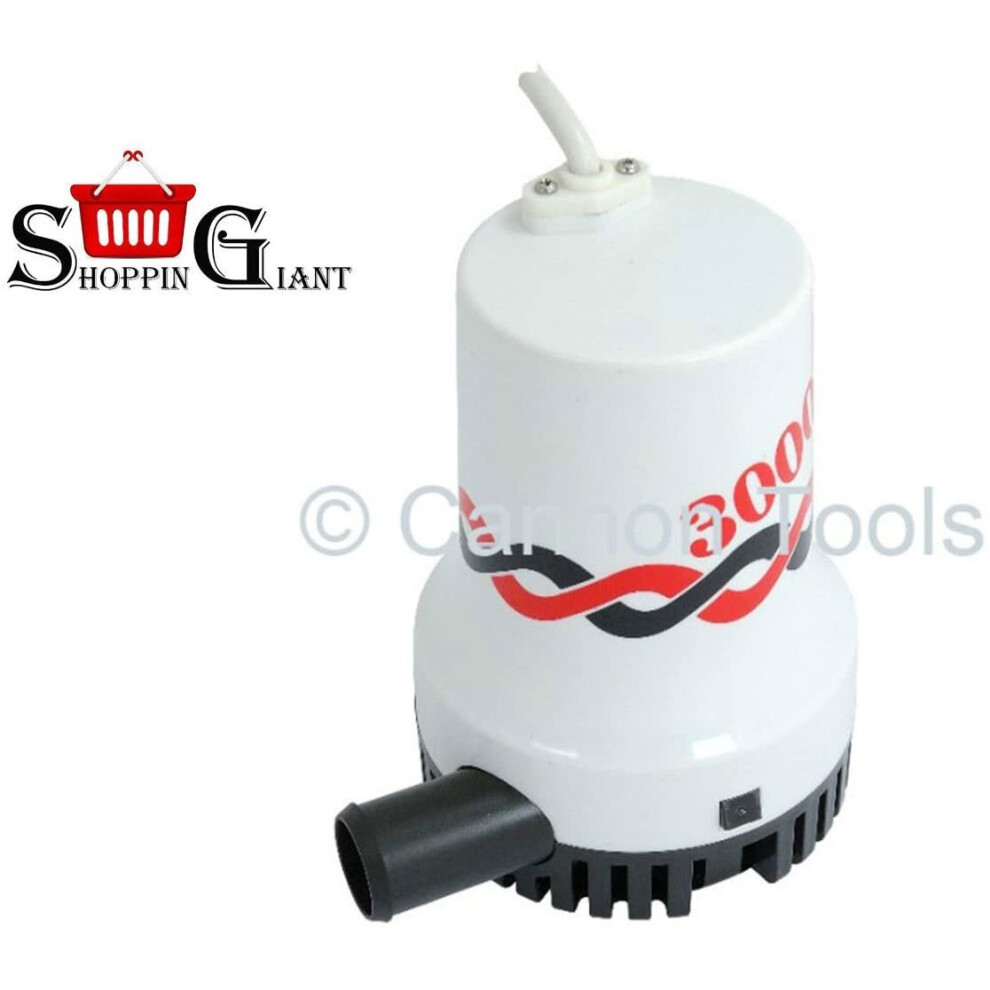 Bilge Pump 3000 Gph 12v