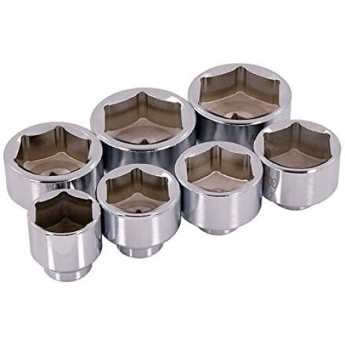Neilsen Neilsen 7pc 3/8 Inch Drive Oil Filter Socket Set CT4280