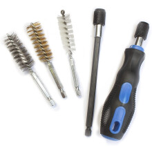 20 Piece Assorted Detail Spiral Brush Set in Pouch