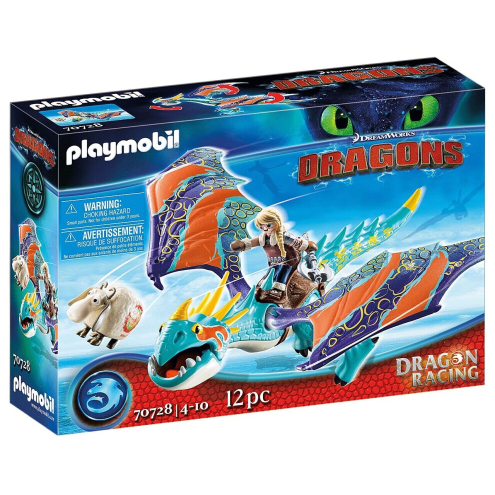 Playmobil 70728 Dragon Racing: Astrid and Stormfly