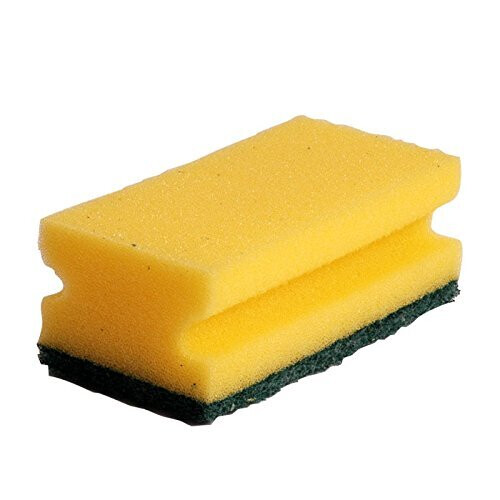Spontex 3 Grüner Spülschwamm Scheuermittel