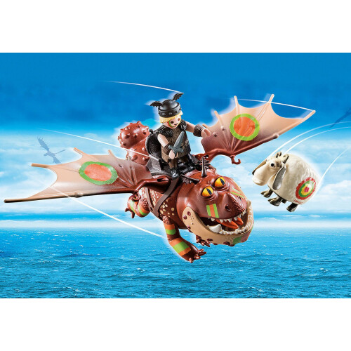 PLAYMOBIL Playmobil Αγώνας Δράκων: Fishlegs και Meatlug 2