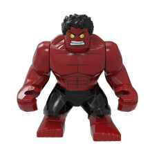 (Red Hulk) Marvel Avengers Super Heroes Model Figure Blocks