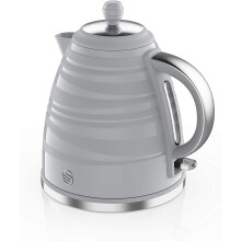 Swan SK31050GRN, Symphony 1.7 Litre Jug Kettle with Rapid Boil, 3000 Watts, Grey