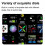 Smart Watch for Samsung iPhone Android Bluetooth Waterproof Fitness Tracker for Fitbit 14