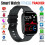 Smart Watch for Samsung iPhone Android Bluetooth Waterproof Fitness Tracker for Fitbit 2
