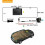 4" Car DVR 3 σε 1 Dash Cam GPS 3 φακών μπροστά και πίσω κάμερα εγγραφής βίντεο G-αισθητήρα 11