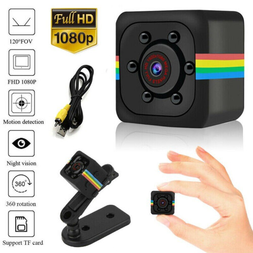 Mini Hidden DVR Spy Camera HD 1080P Night Vision IP Home Security Wireless Dash Camera