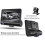 4" Car DVR 3 σε 1 Dash Cam GPS 3 φακών μπροστά και πίσω κάμερα εγγραφής βίντεο G-αισθητήρα 5