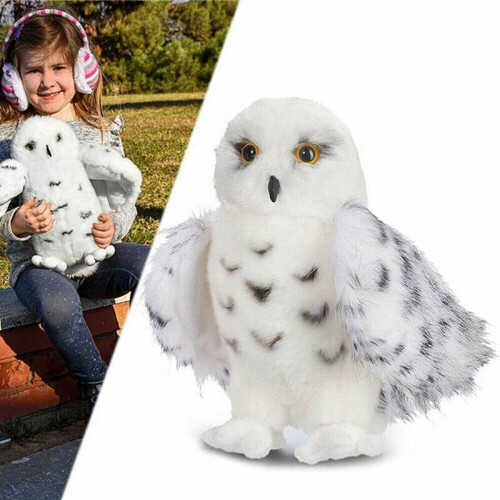 Snowy Owl Plush Toy Soft Stuffed Vivid Animal on OnBuy