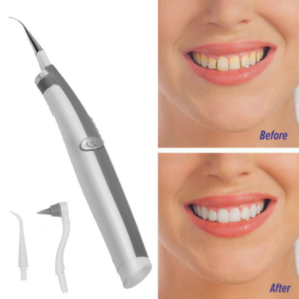 Electric Teeth Stains Cleaner Ultrasonic Oral Dental Tooth Cleaning Kit