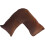 (Brown) Back & Neck Support Polycotton V Shaped Orthopedic/Pregnancy/Nursing Pillowcase 1