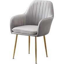 (Grey) Luxury French velvet Design dining chair T05