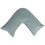 (Silver) Back & Neck Support Polycotton V Shaped Orthopedic/Pregnancy/Nursing Pillowcase 1