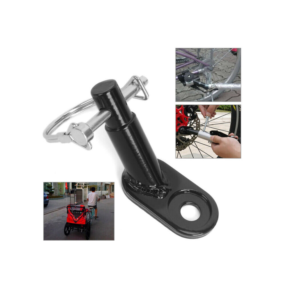 Bike Trailer Hitch Coupler, Steel Connector With Quick Release