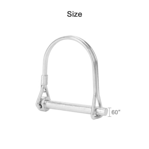 Bike Trailer Hitch Coupler, Steel Connector With Quick Release 2