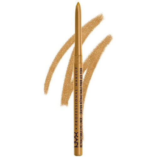 NYX Professional Makeup (MPE06 Gold) NYX Waterproof Retractable Eyeliner