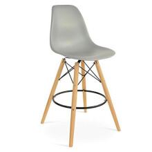 (LIGHT GREY ) Classic Design Eiffel Tower Inspired Bar stool