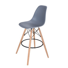 (DARK GREY ) Classic Design Eiffel Tower Inspired Bar stool