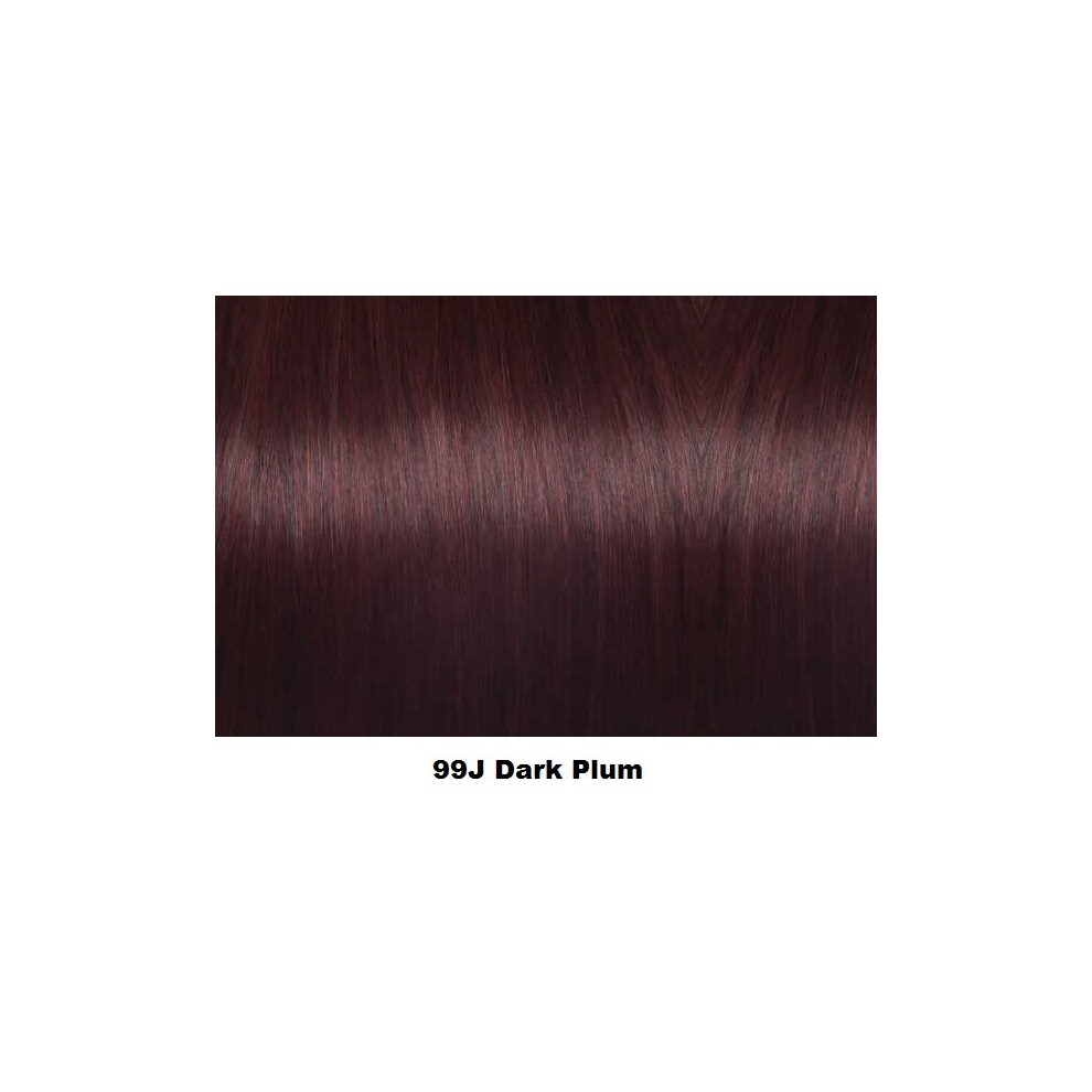 (	 99J Dark Plum) Sleek Fashion Idol 101 Premium Wig Amelie SYNTHETIC LACE PARTING WIG long bob