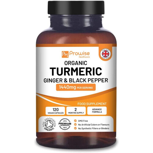 Turmeric Curcumin 1440mg with Black Pepper & Ginger