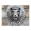 Single Lion Coat Hook | Resin & Metal | SILVER 1