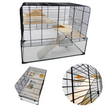 Gerbils Dwarf Syrian Hamster Glass Cage Gerbilarium Small - The Savoy