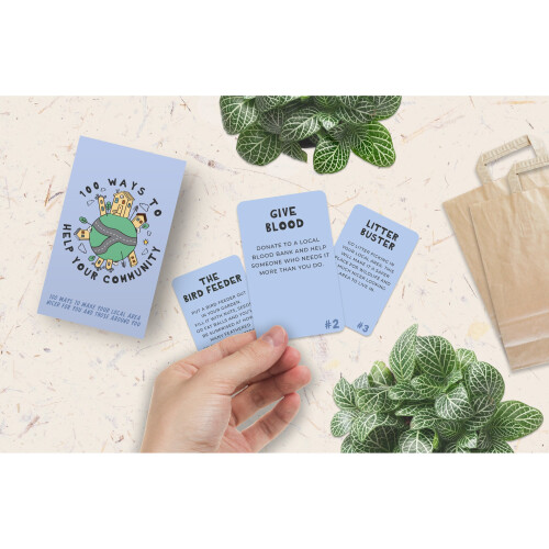 Gift Republic 100 Ways to Help Your Community Cards 1