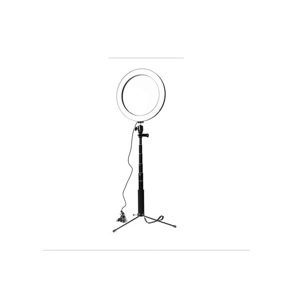 Selfie Stick 5500K Dimmable Video 16Cm Led Ring Lamp With Phone Holder Bluetooth Shutter Wrench For Youtube Tik Tok Live Streaming Light 4151093604838